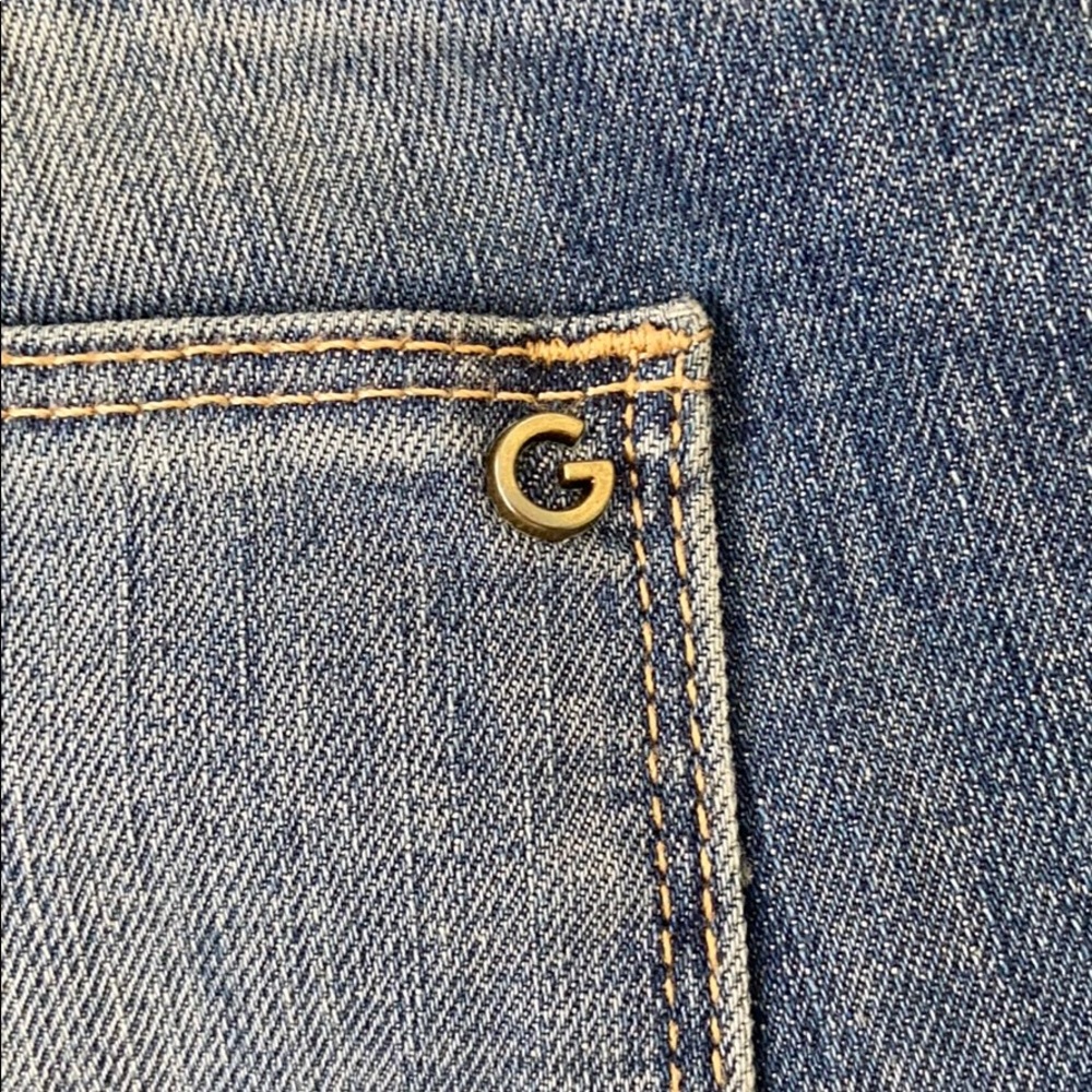 G by Guess Distressed Boyfriend Cuffed Shorts - Picture 6 of 10